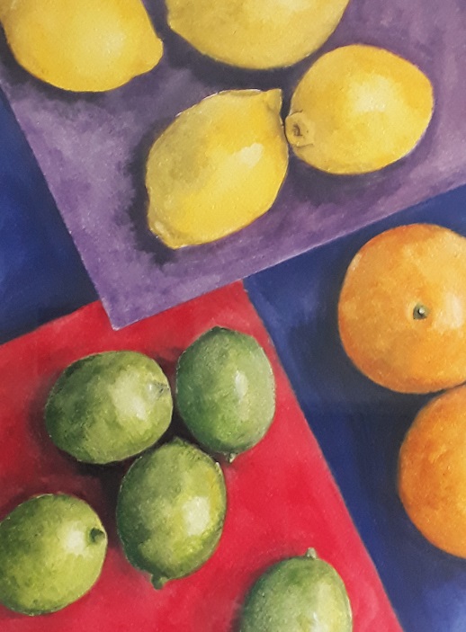 Citrus<br>Watercolour<br>297x420mm